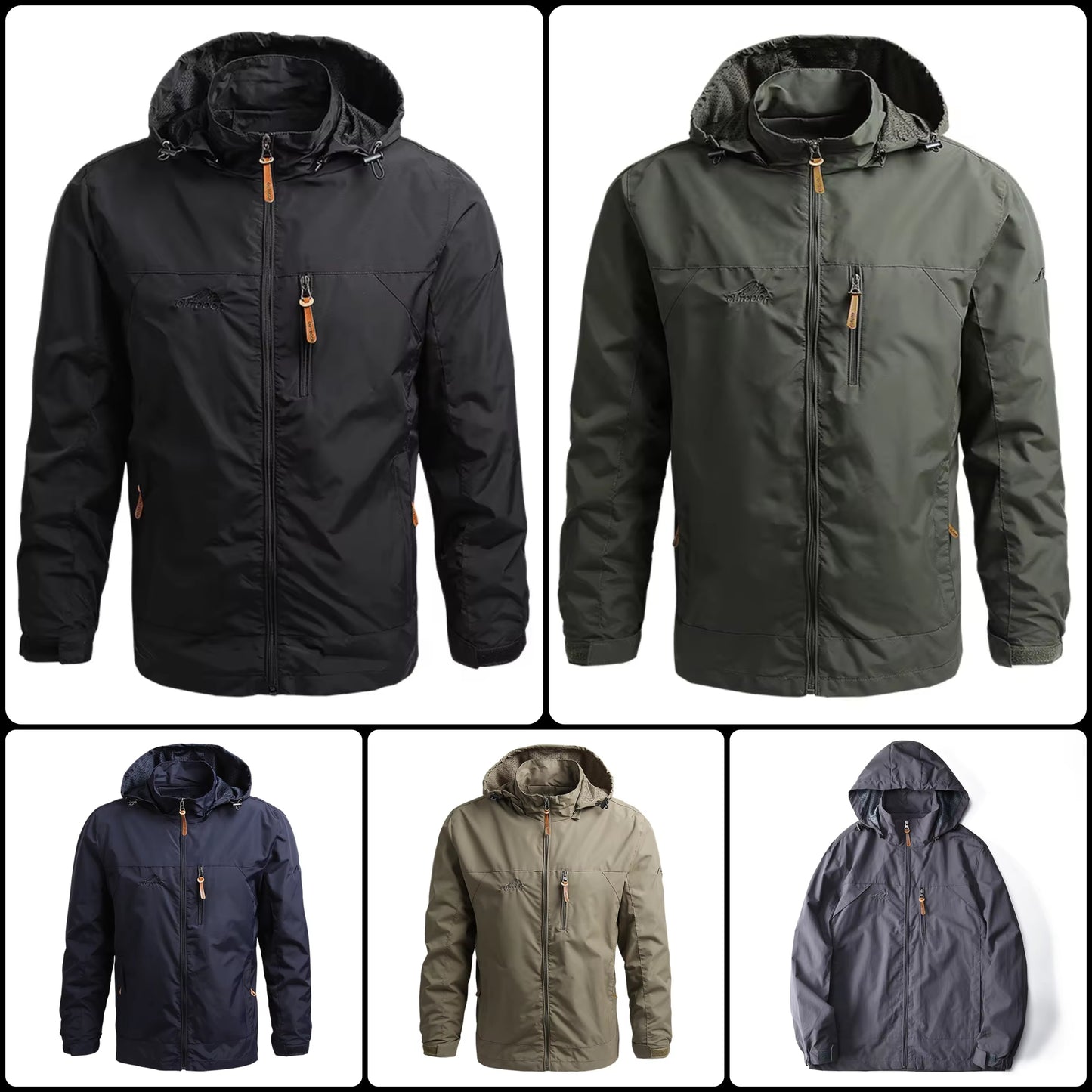 Waterproof Windbreaker Tactical Jacket (8817)