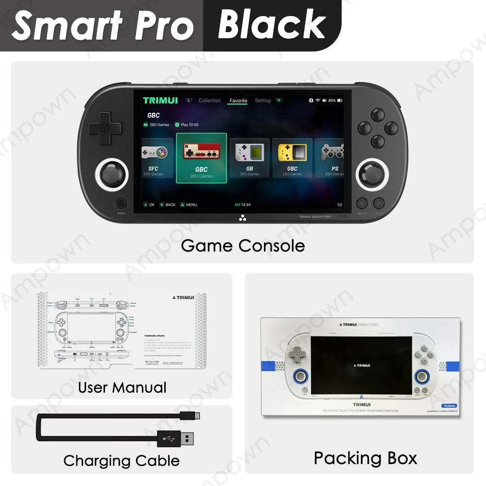 Trimui Smart Pro Handheld Console Retro Game Player