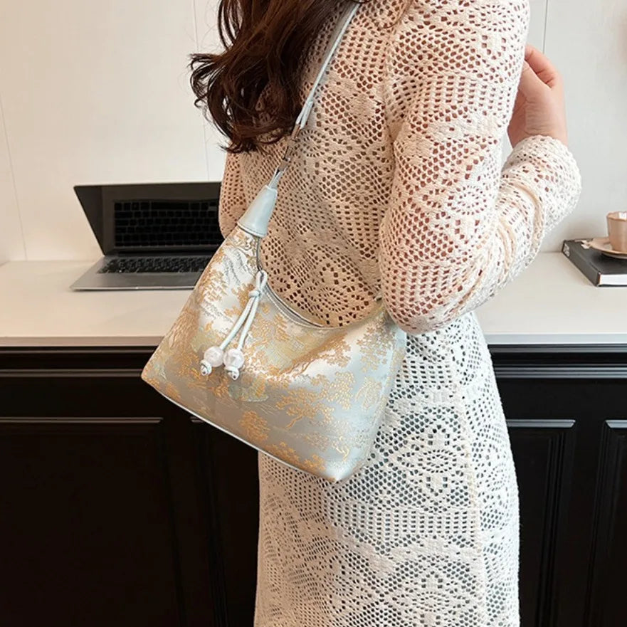 Embroidered Handbag