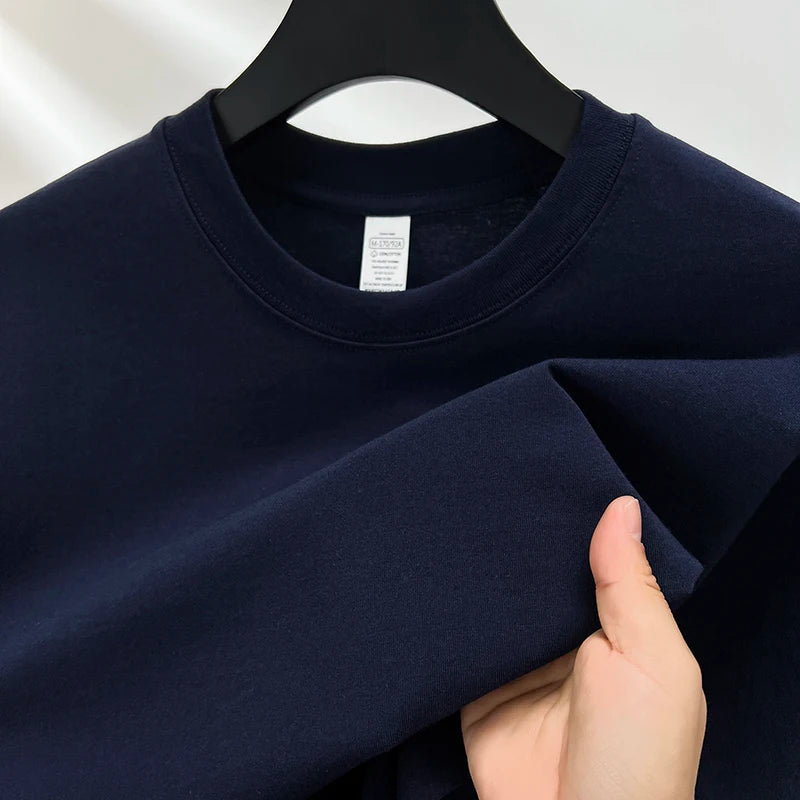 100% pure cotton short sleeve men's Tees
