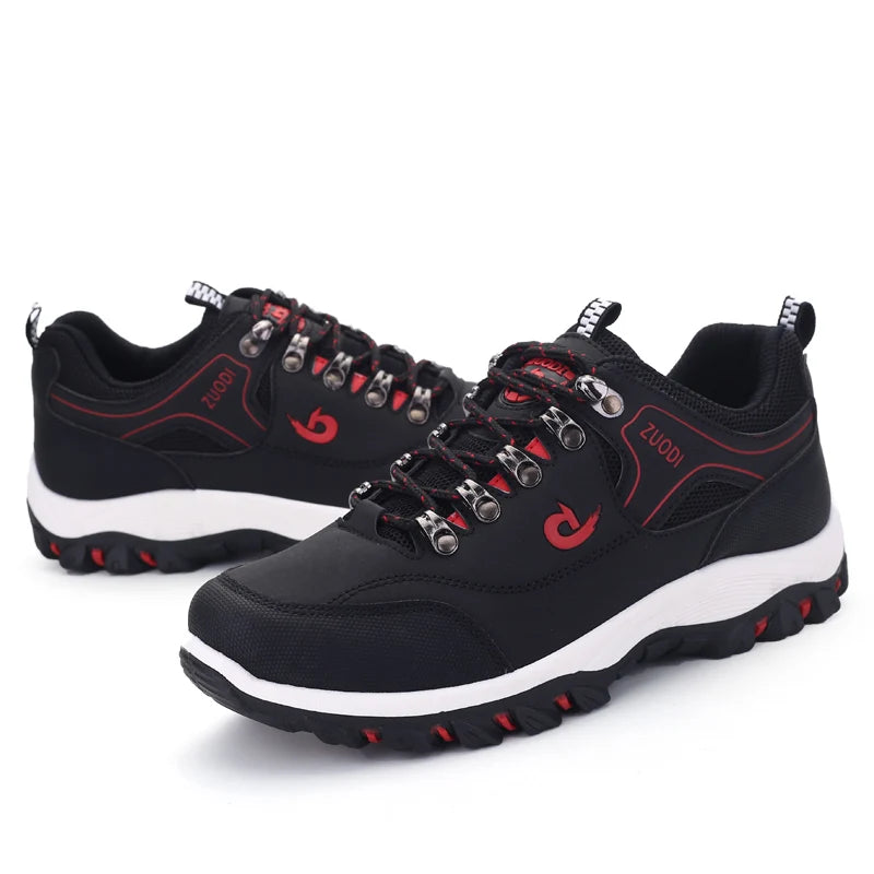 SNORW Casual Leather Sneakers for Men