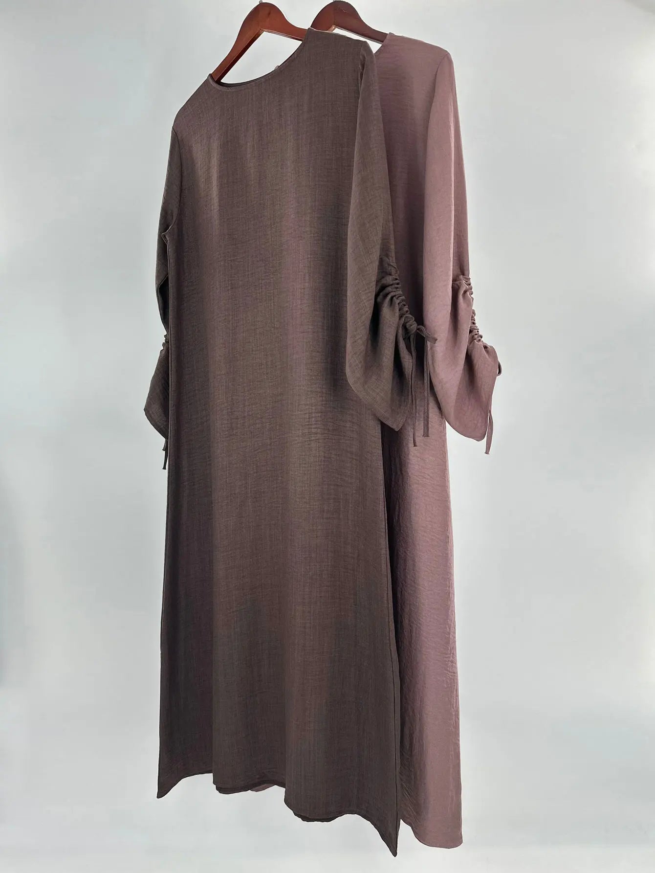 Abaya Lace-up Sleeve Morocco