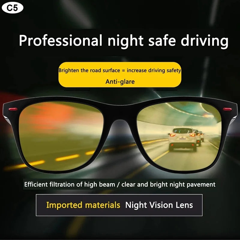Polarized Night Vision Glasses Sunglasses
