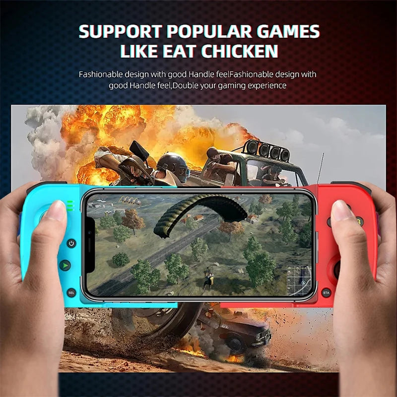 XMSJ D3 Mobile Gamepad Controller, Expandable, for Android/iOS