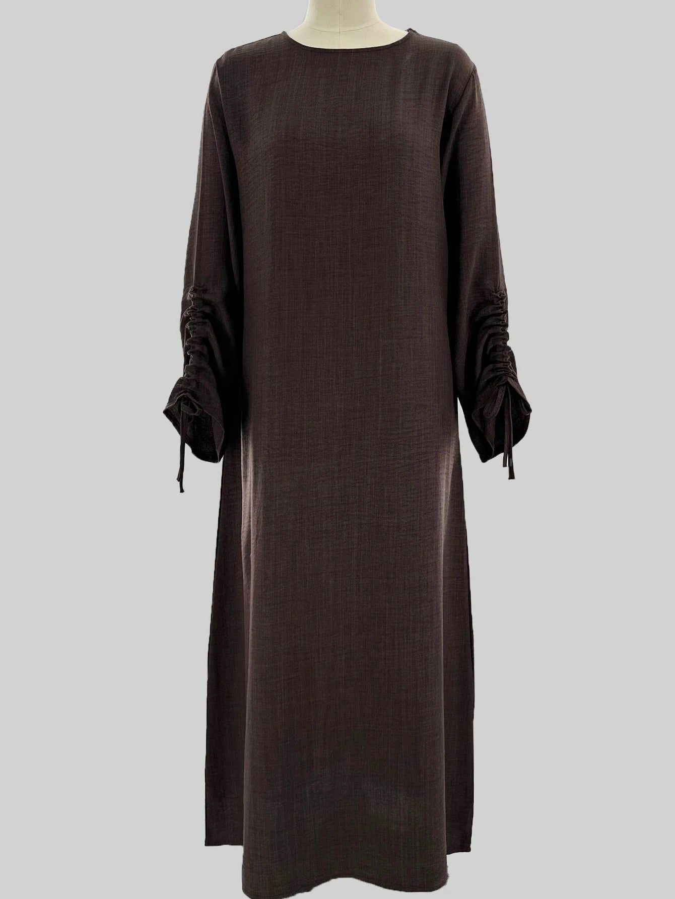 Abaya Lace-up Sleeve Morocco