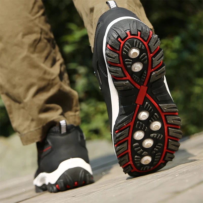 SNORW Casual Leather Sneakers for Men