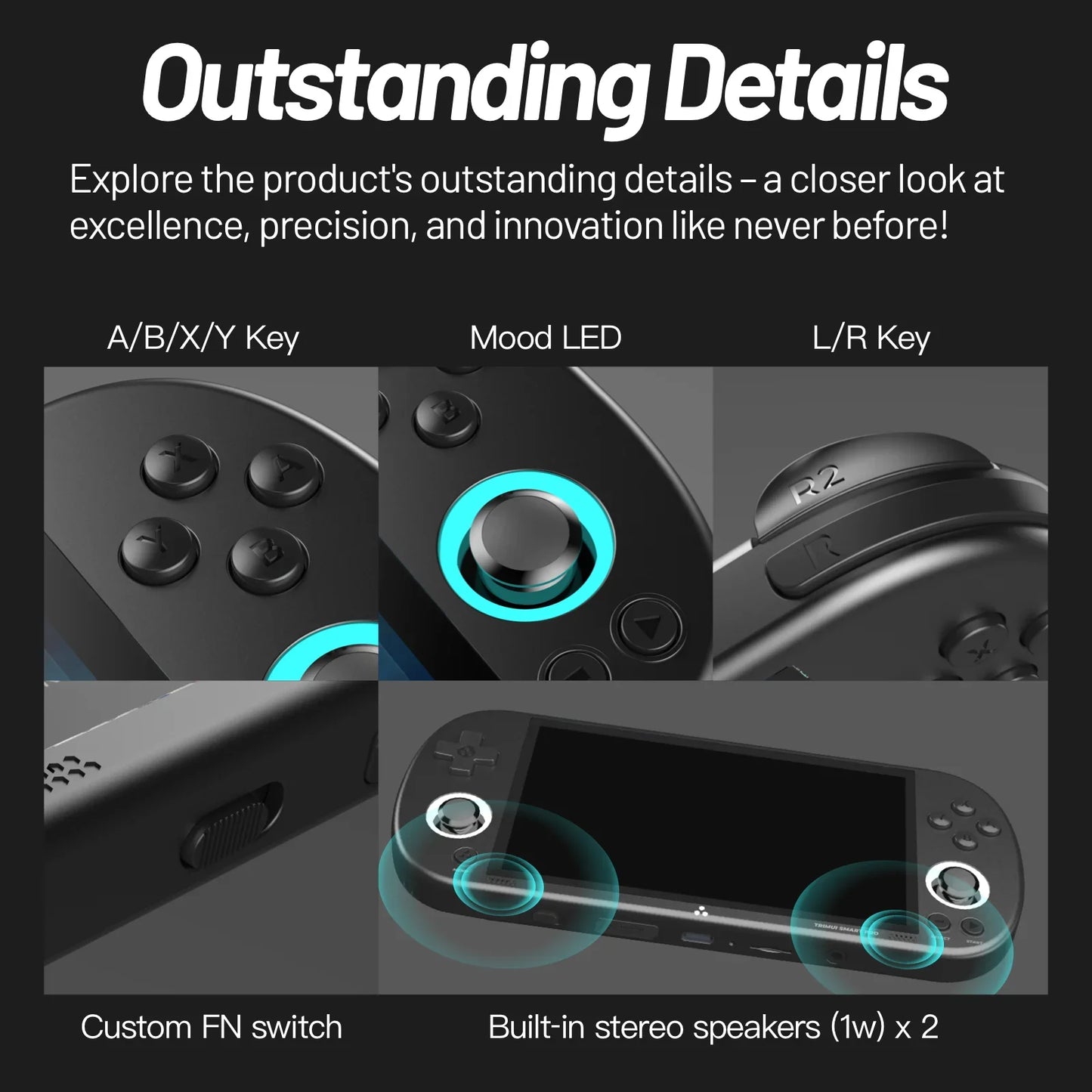 Trimui Smart Pro Handheld Console Retro Game Player