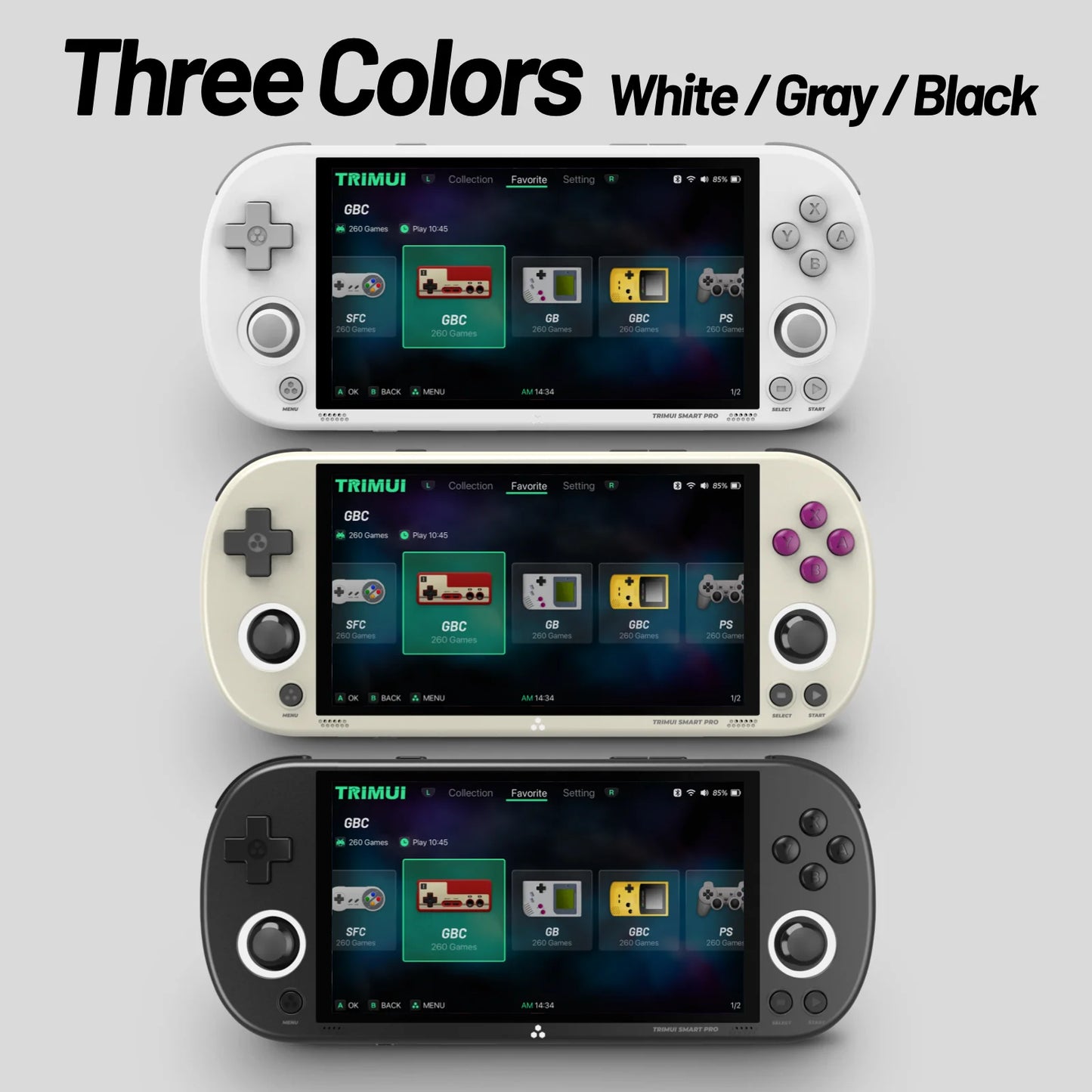 Trimui Smart Pro Handheld Console Retro Game Player