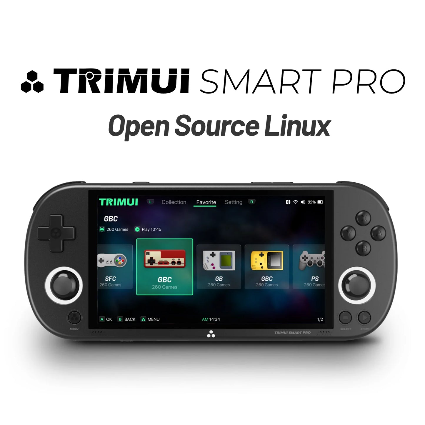 Trimui Smart Pro Handheld Console Retro Game Player
