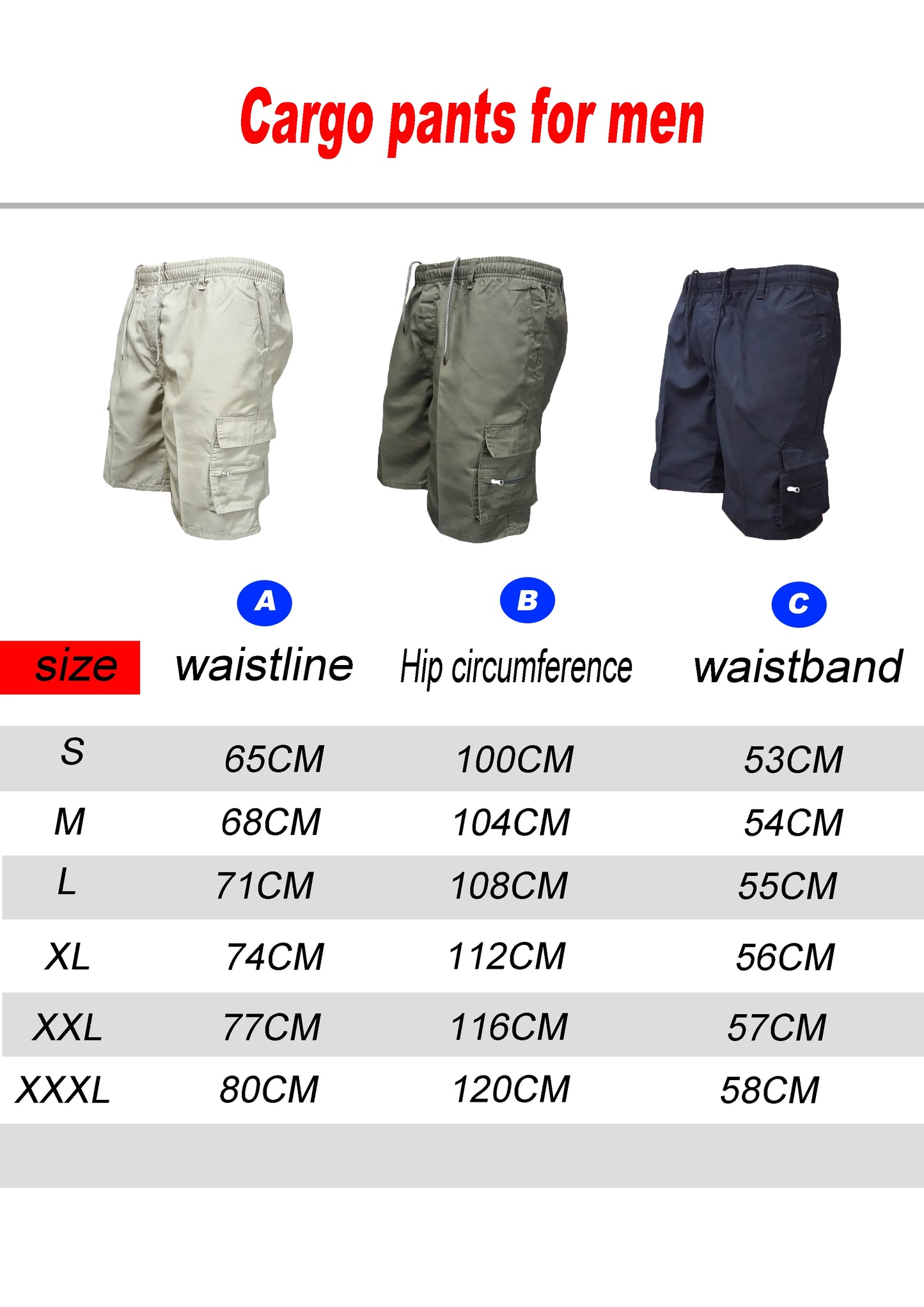 Casual cargo shorts Fashion
