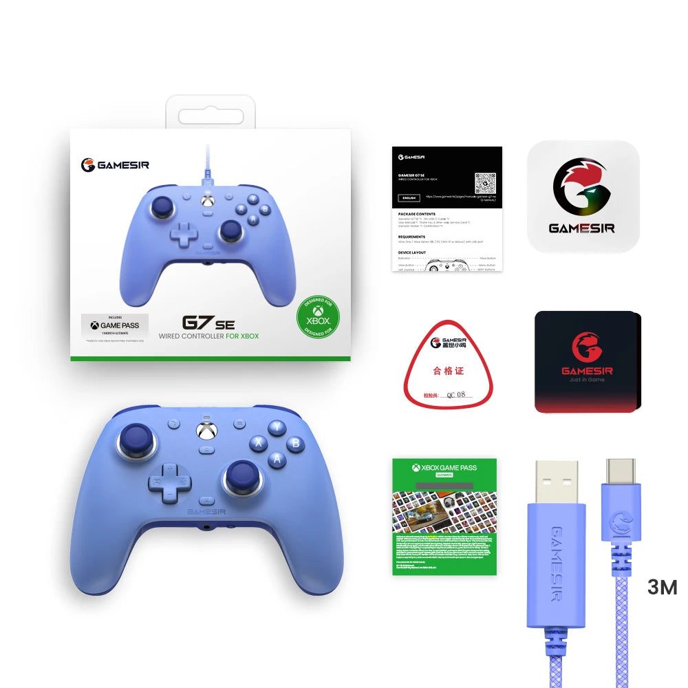 GAMESIR G7 SE Wired Xbox Controller with Hall Effect Joystick
