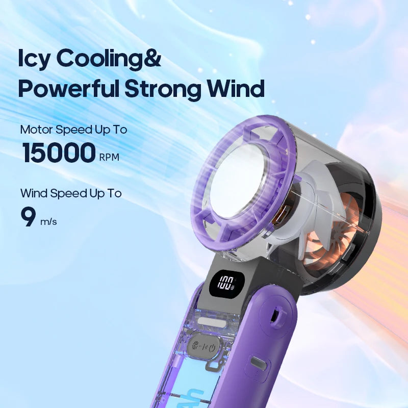 F53K Foldable Handheld Mini Cooling Fan