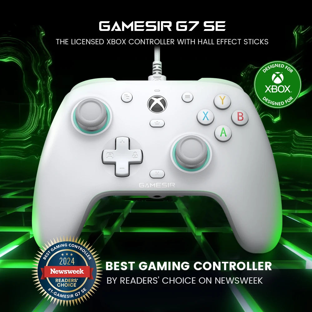 GAMESIR G7 SE Wired Xbox Controller with Hall Effect Joystick