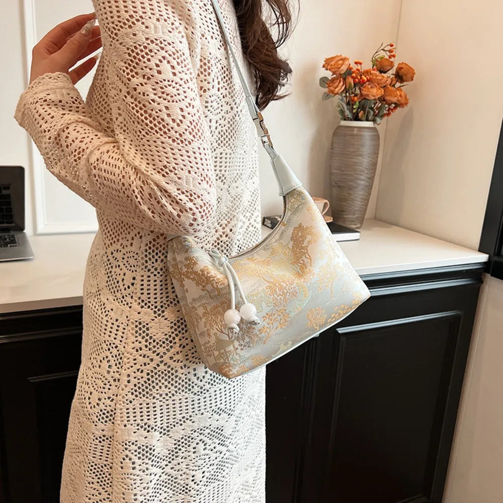 Embroidered Handbag