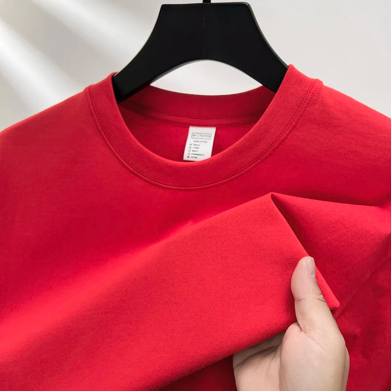 100% pure cotton short sleeve men's Tees