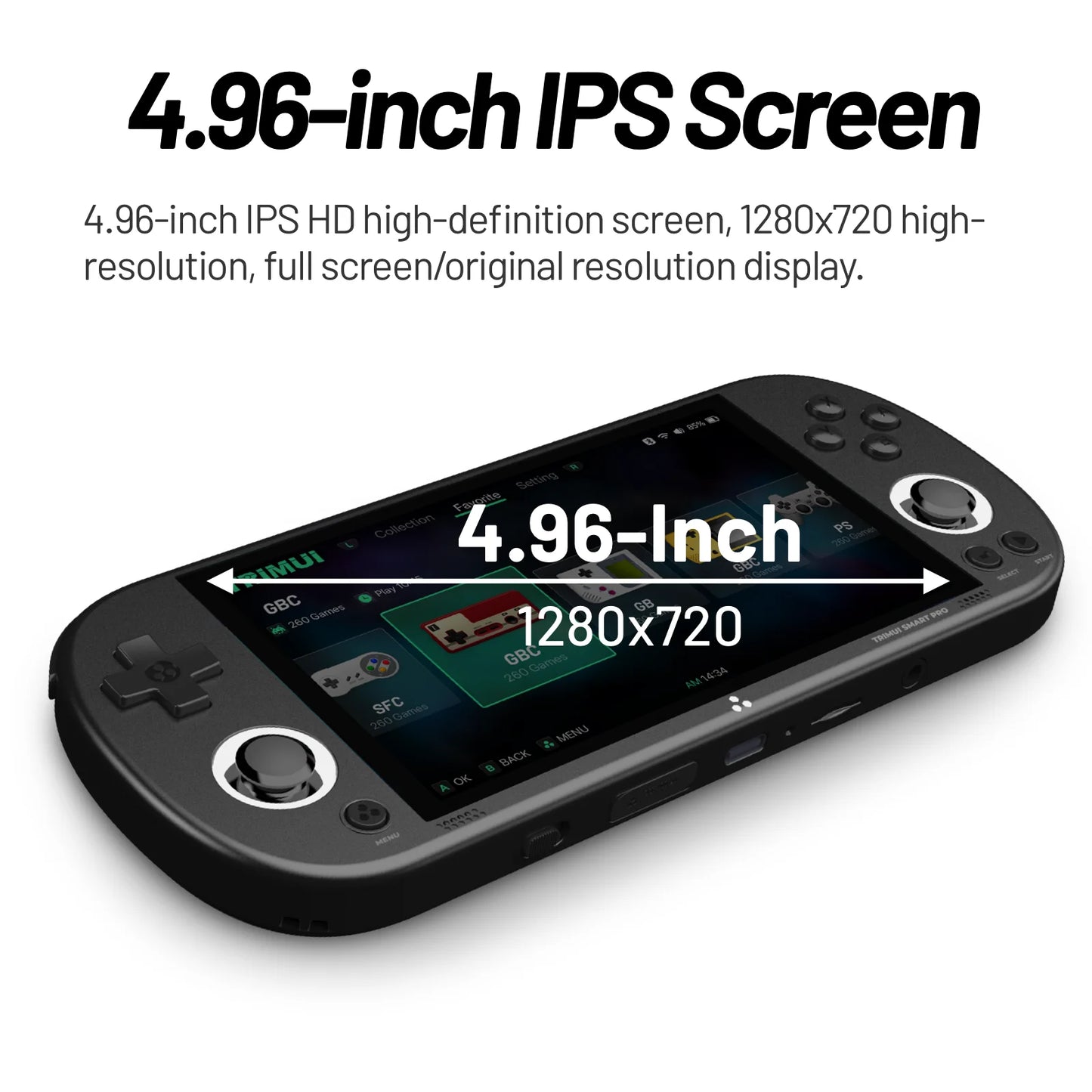 Trimui Smart Pro Handheld Console Retro Game Player