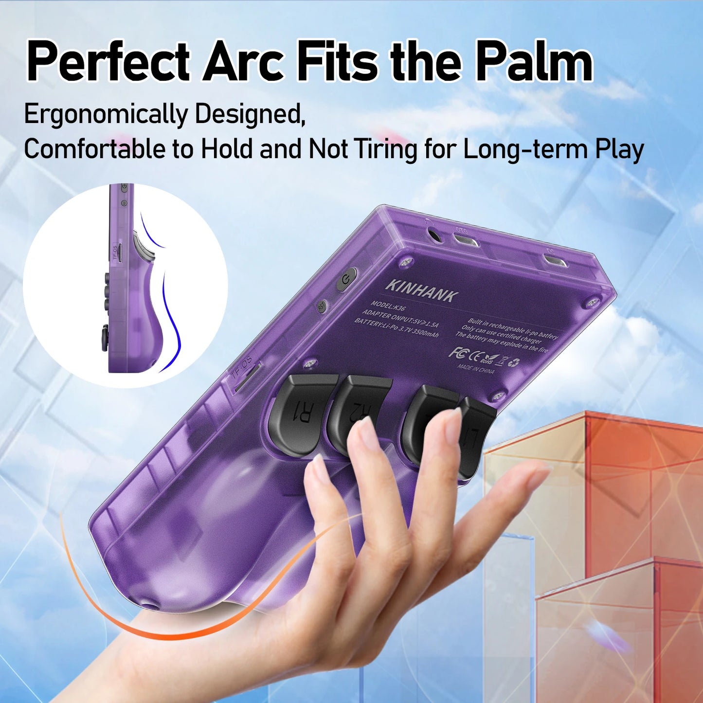 KINHANK K36 Retro Handheld Console