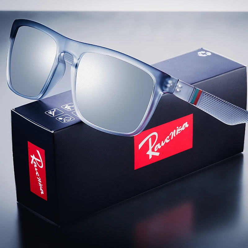 8802 Fashion Square Vintage Polarized Sunglasses Unisex