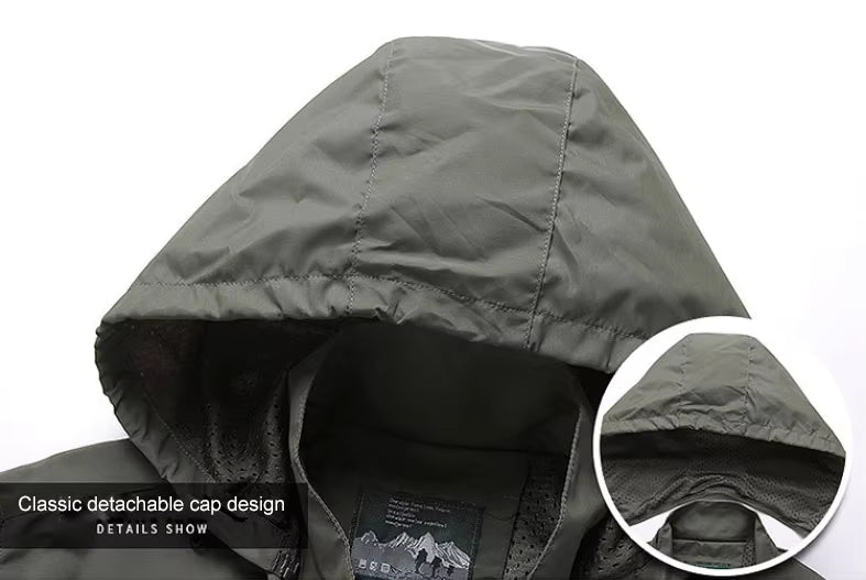 Waterproof Windbreaker Tactical Jacket (8817)