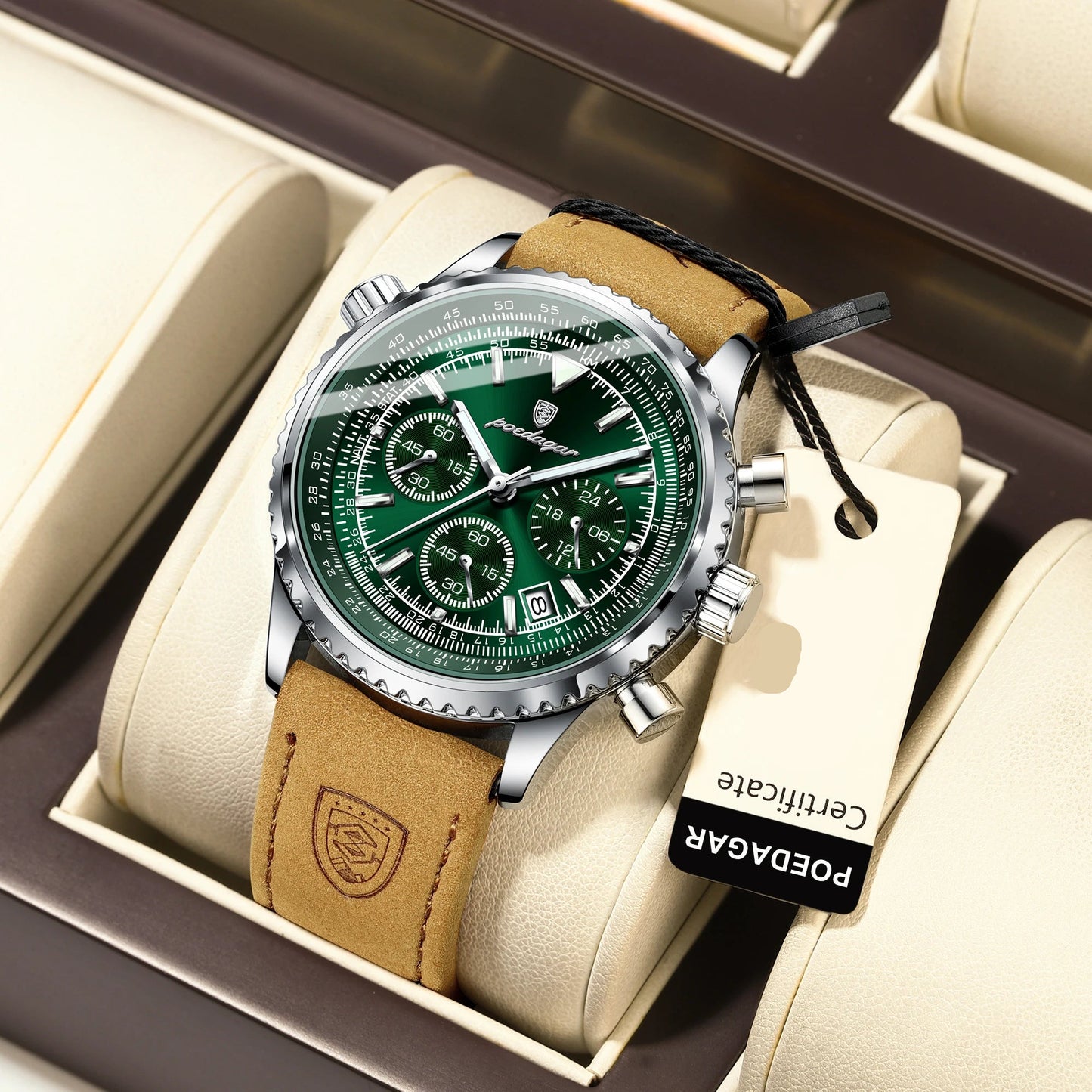 9601 POEDAGAR Luxury Man Watch