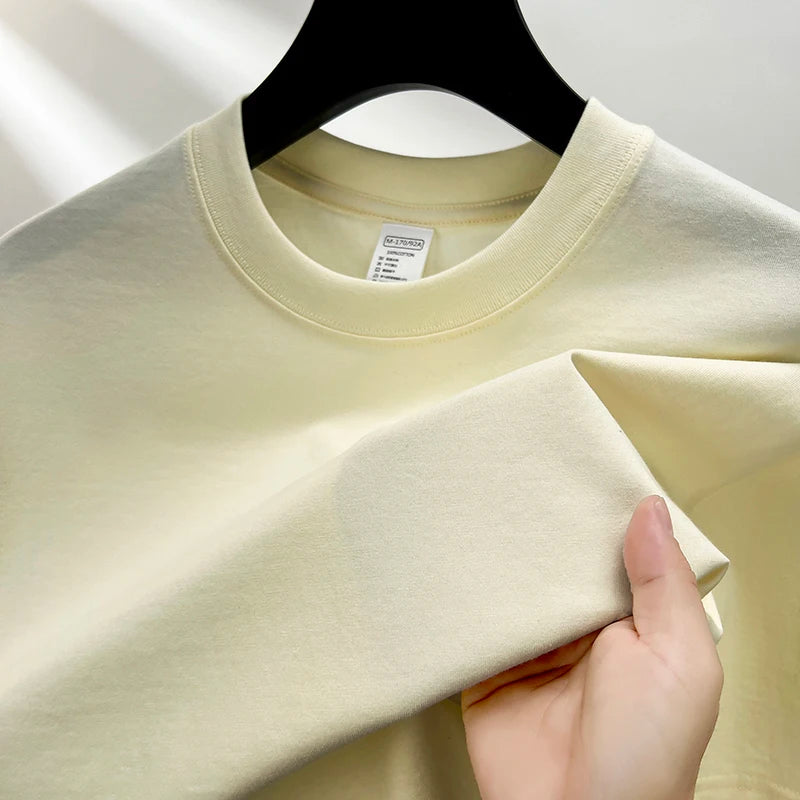 100% pure cotton short sleeve men's Tees