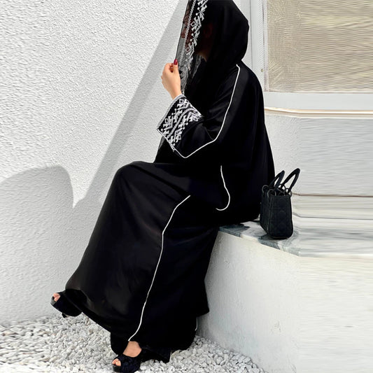 Classic Embroidered Abaya