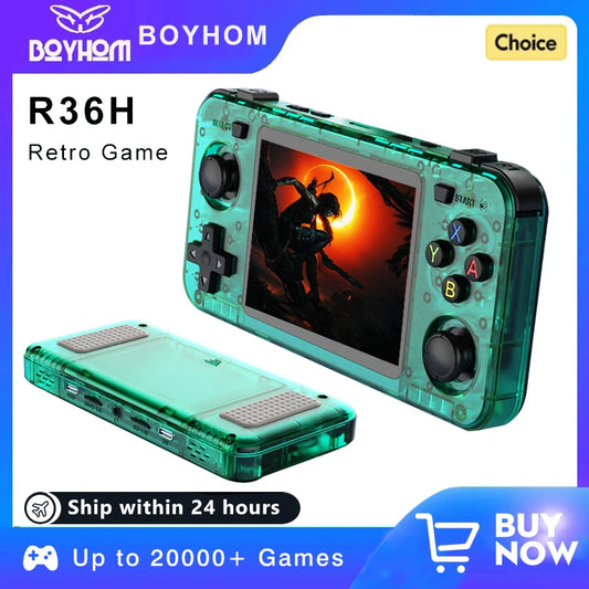 BOYHOM R36H Retro Video Game Console