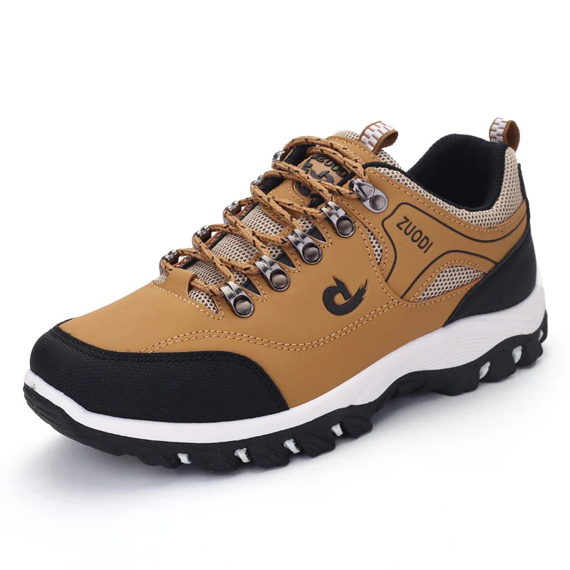 SNORW Casual Leather Sneakers for Men