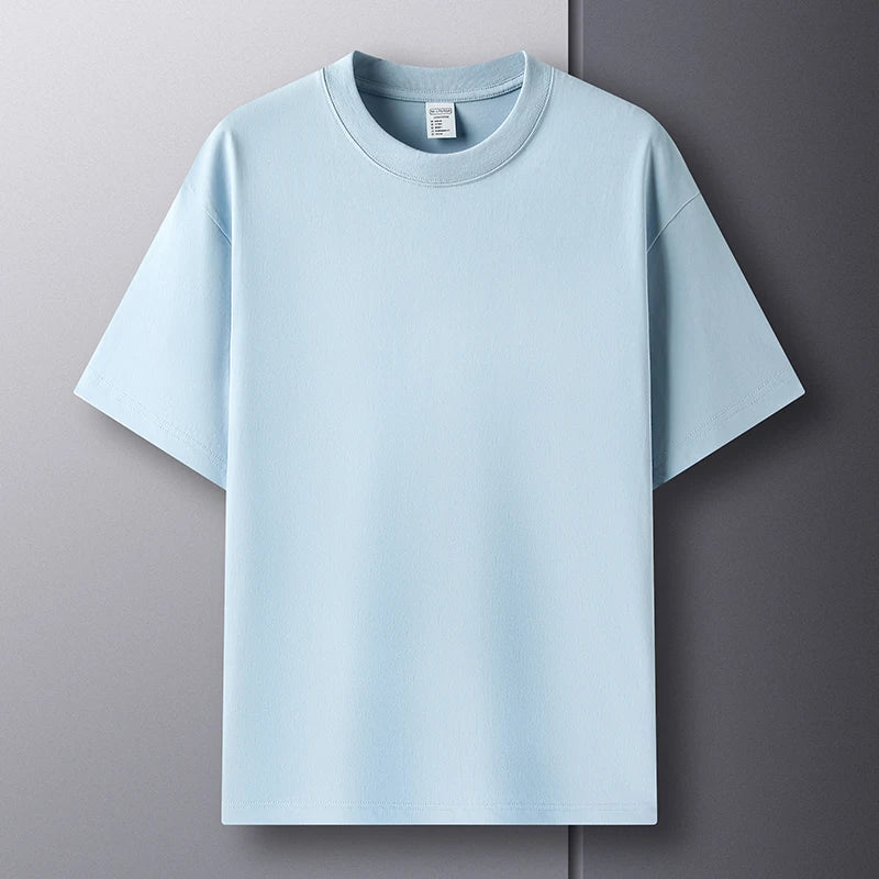 100% pure cotton short sleeve men's Tees