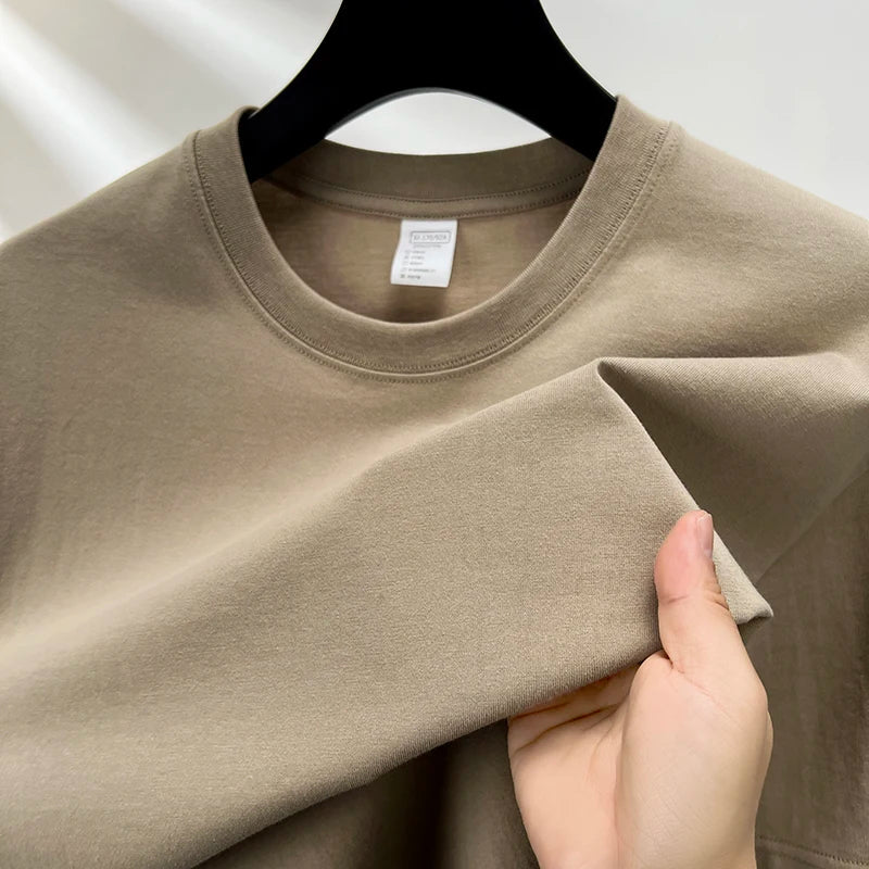 100% pure cotton short sleeve men's Tees