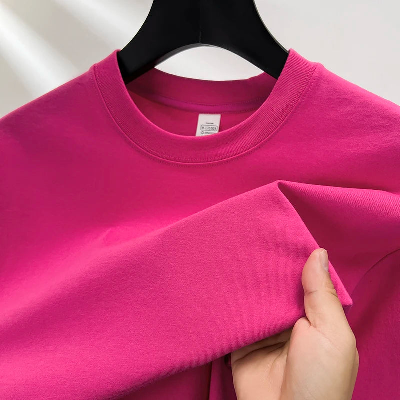 100% pure cotton short sleeve men's Tees
