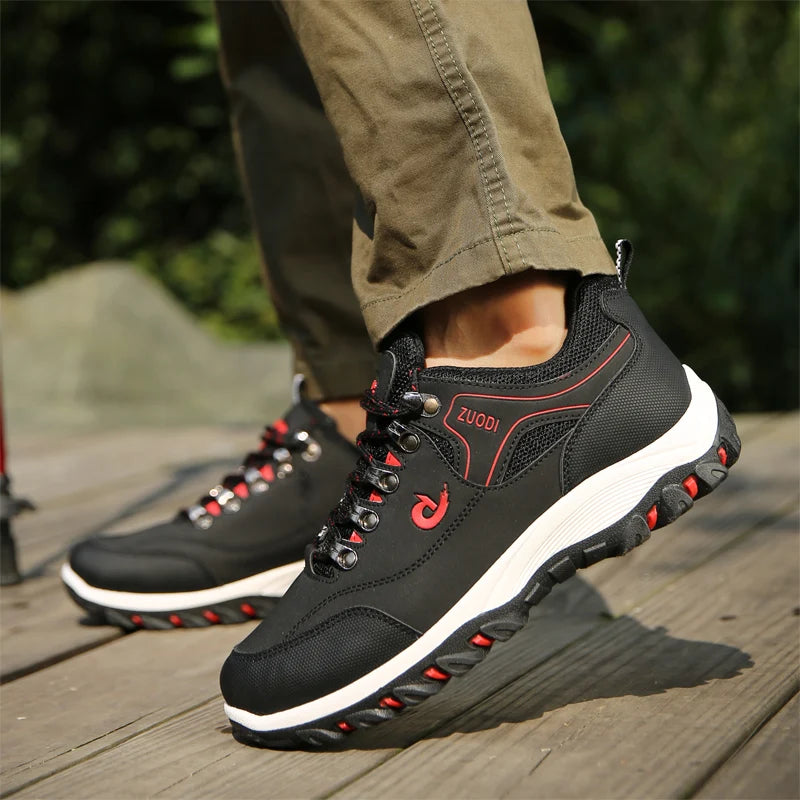 SNORW Casual Leather Sneakers for Men