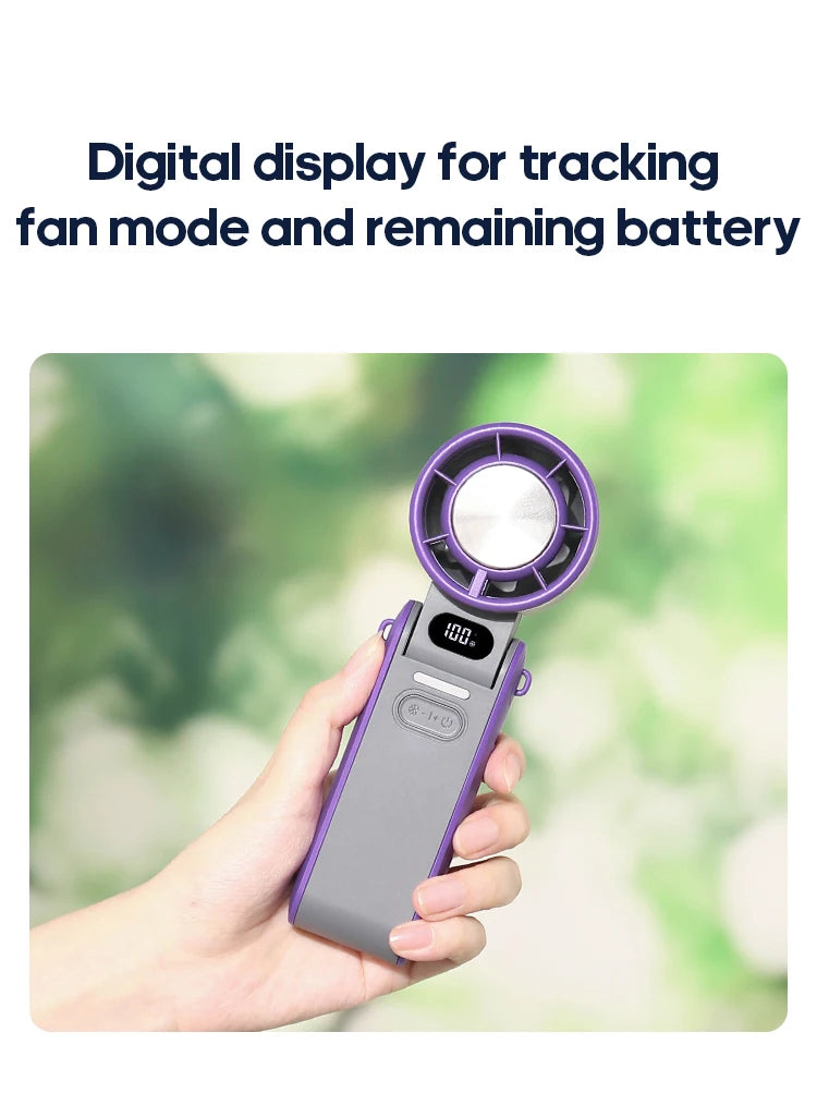 F53K Foldable Handheld Mini Cooling Fan