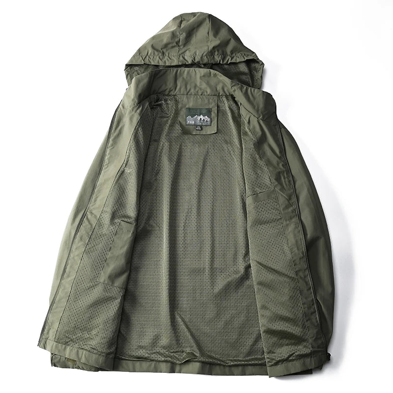 Waterproof Windbreaker Tactical Jacket (8817)