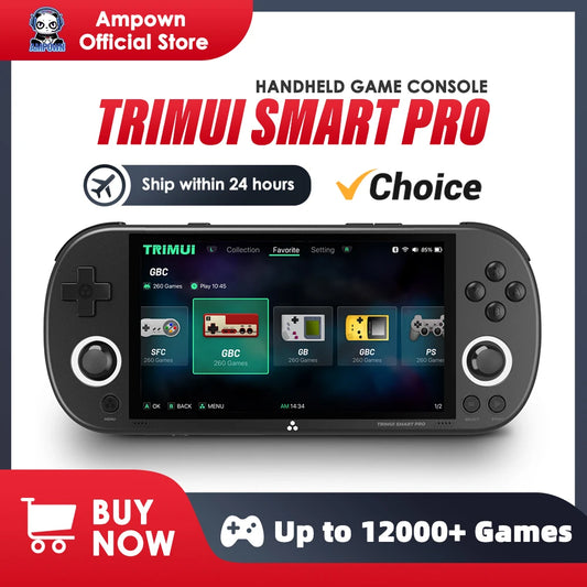 Trimui Smart Pro Handheld Console Retro Game Player