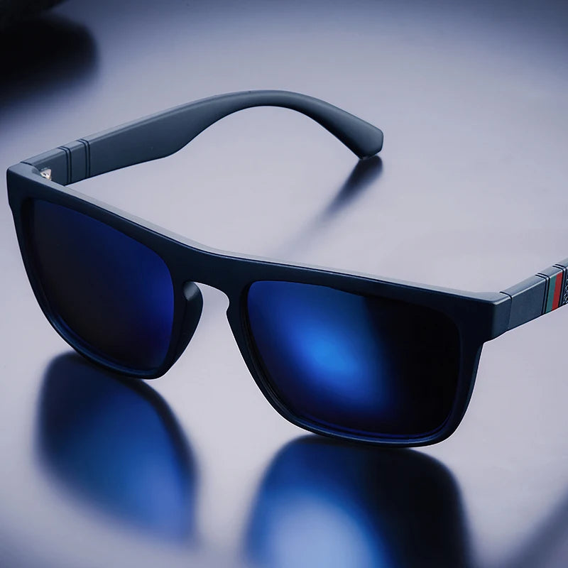 8802 Fashion Square Vintage Polarized Sunglasses Unisex