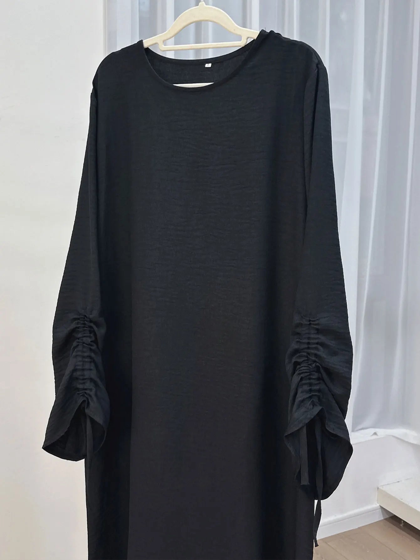 Abaya Lace-up Sleeve Morocco
