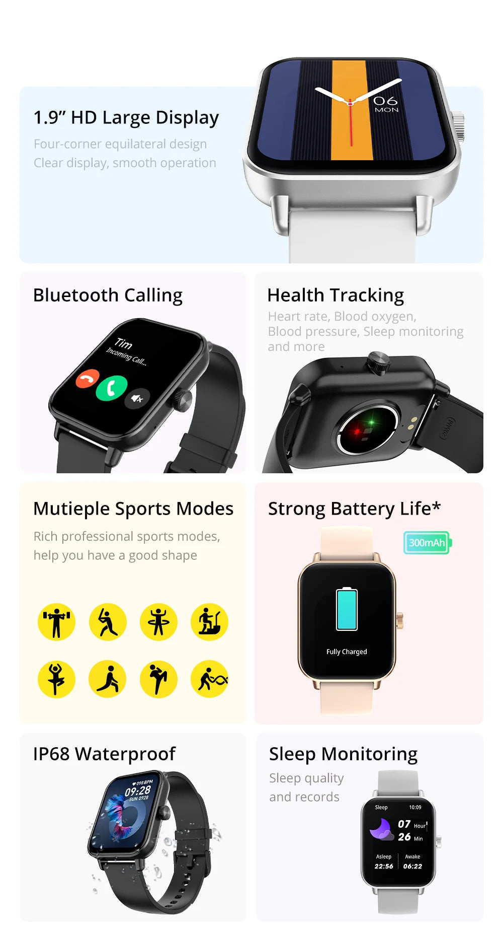 COLMI P81 Smart Watch Ultra (Unisex)