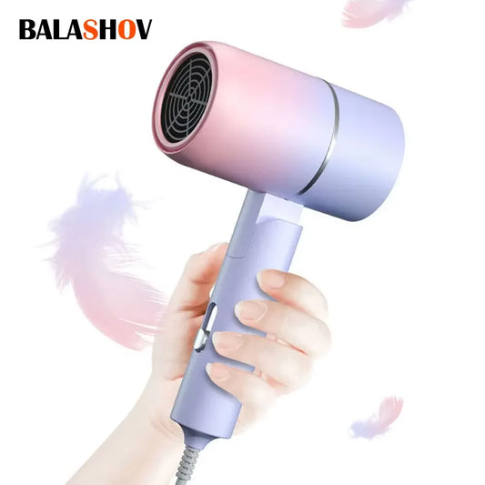 BALASHOV Hair Dryer 750W with Bag, Anion Care