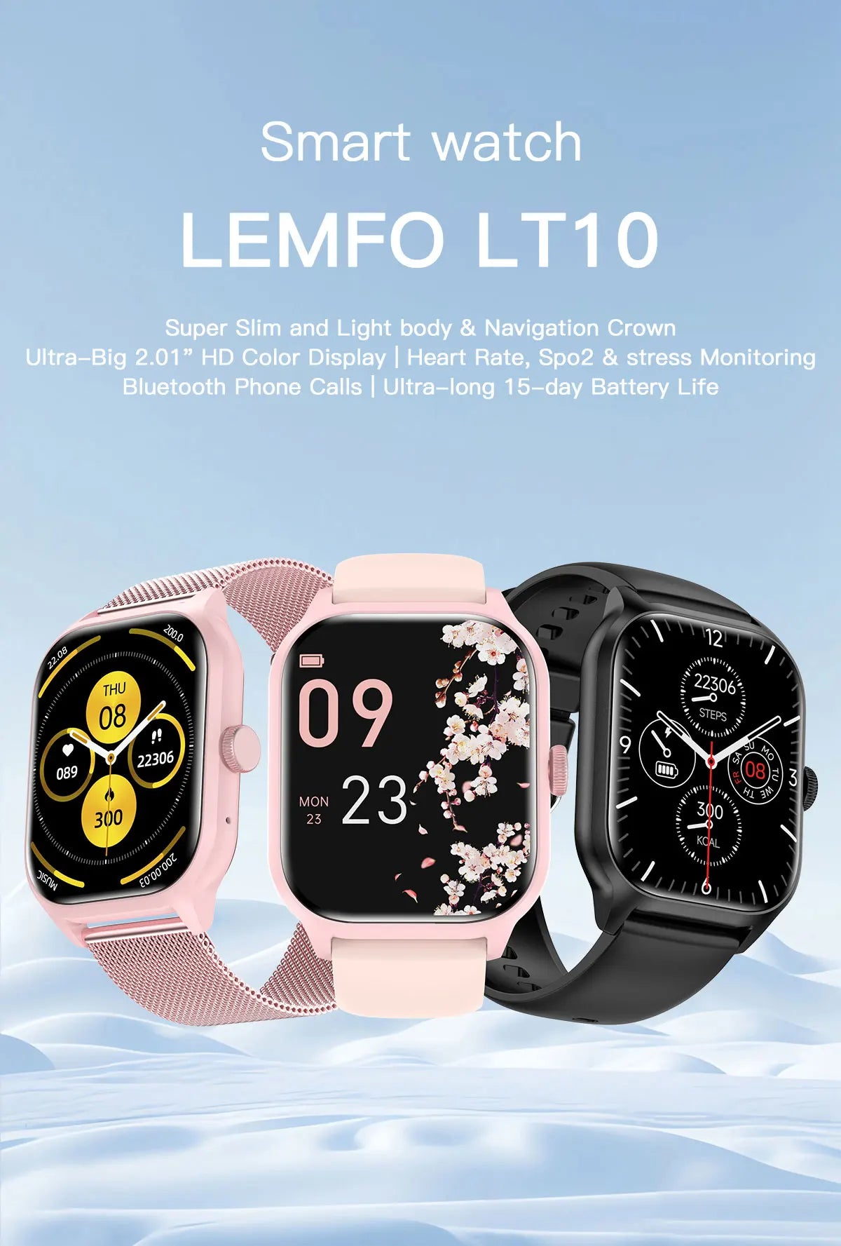LEMFO LT10 Smart Watch