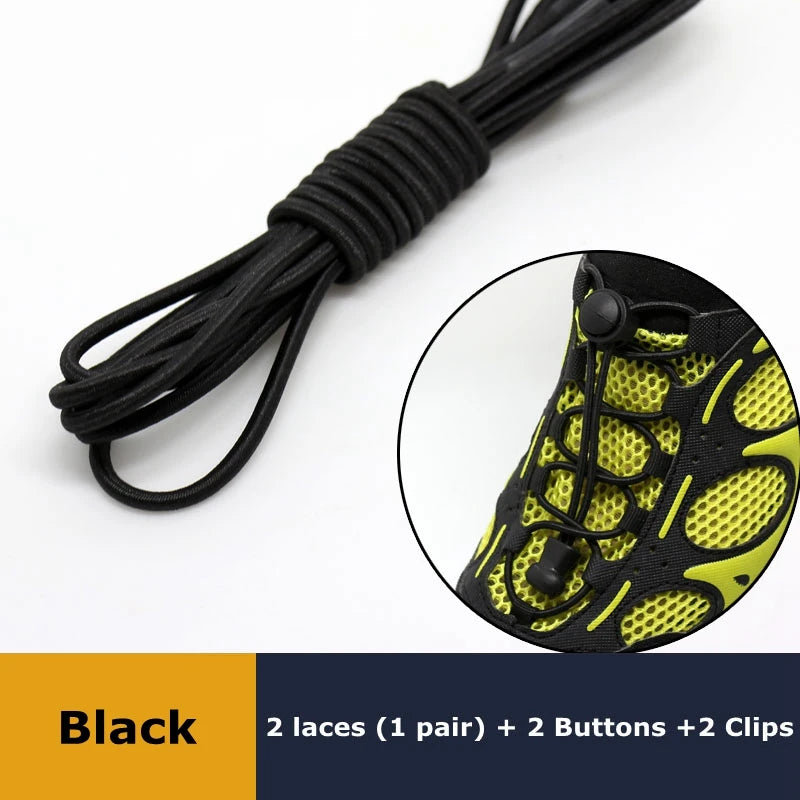 1Pair Elastic No-Tie Shoelaces