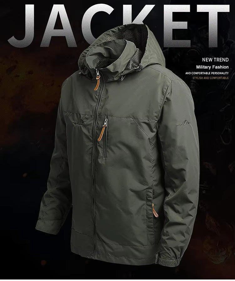 Waterproof Windbreaker Tactical Jacket (8817)