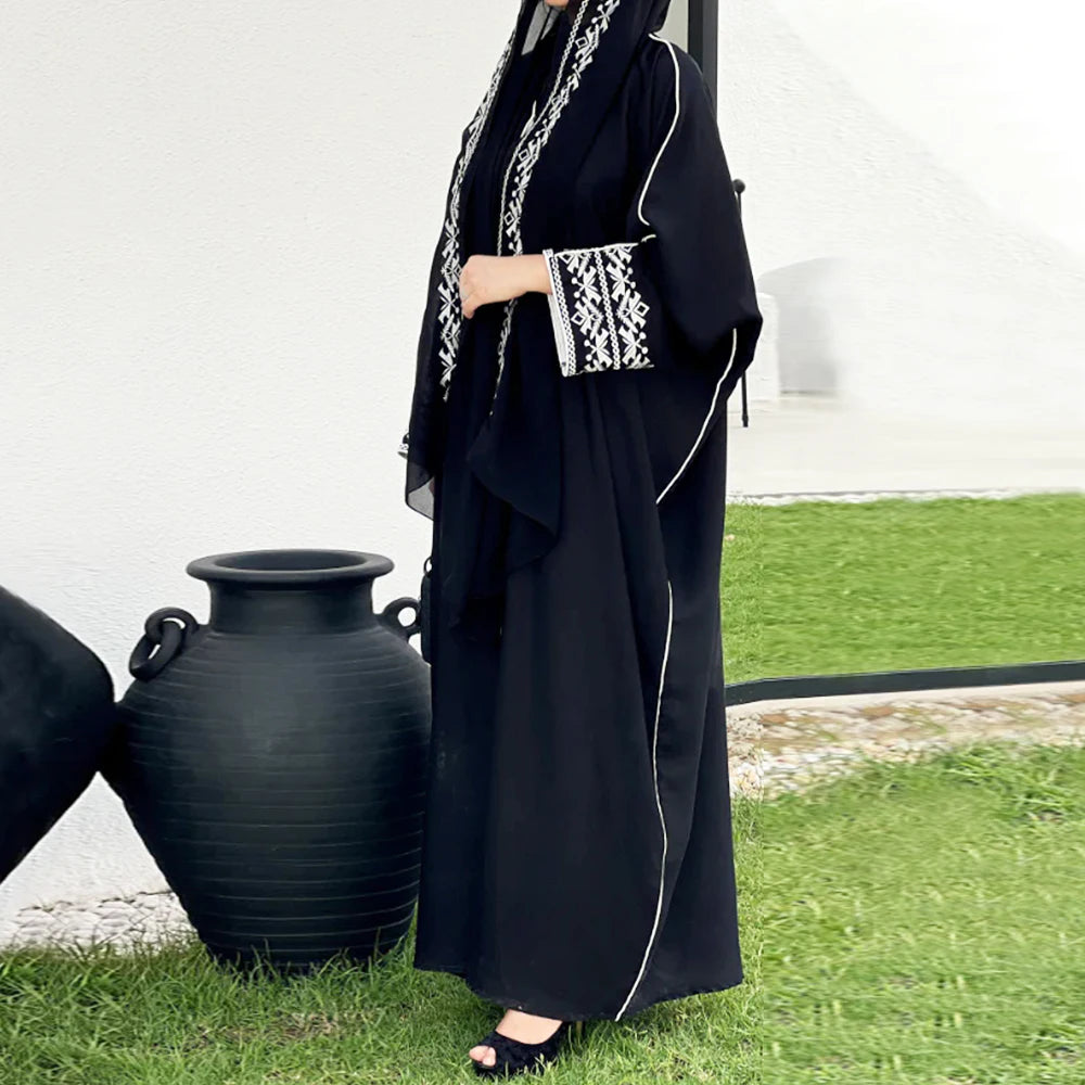 Classic Embroidered Abaya