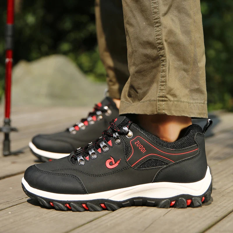 SNORW Casual Leather Sneakers for Men