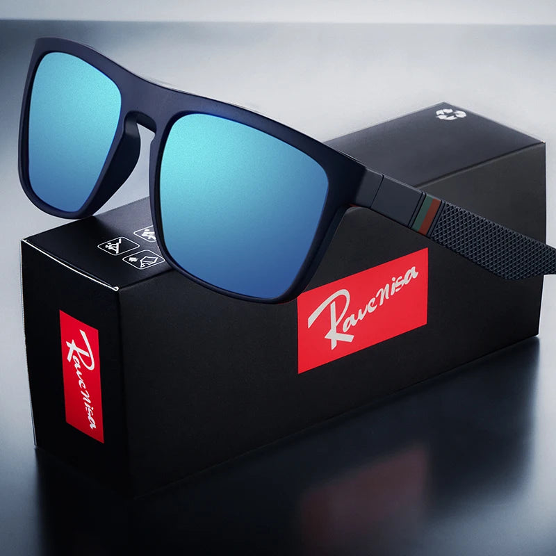 8802 Fashion Square Vintage Polarized Sunglasses Unisex