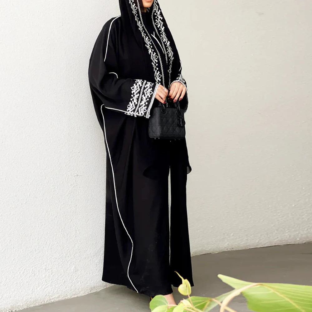 Classic Embroidered Abaya