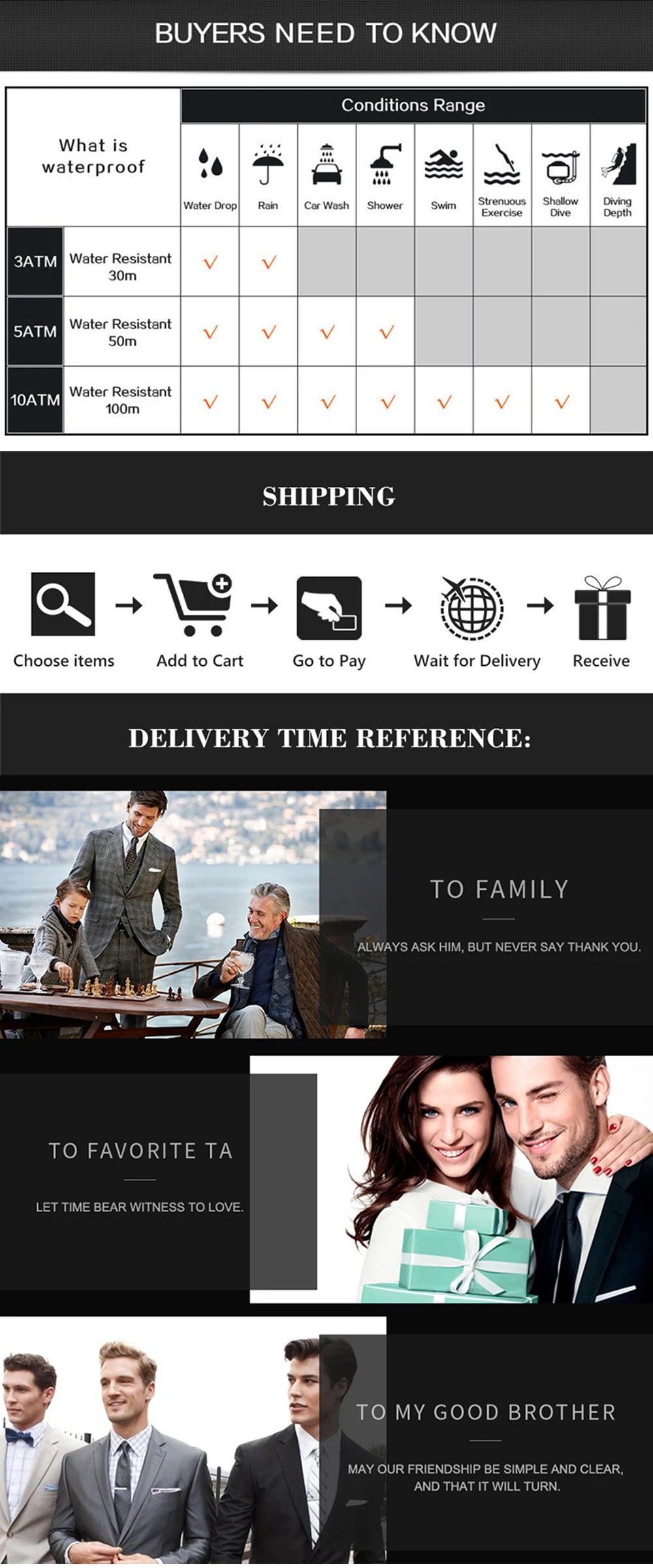 9601 POEDAGAR Luxury Man Watch