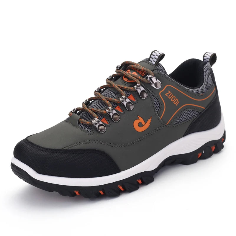 SNORW Casual Leather Sneakers for Men